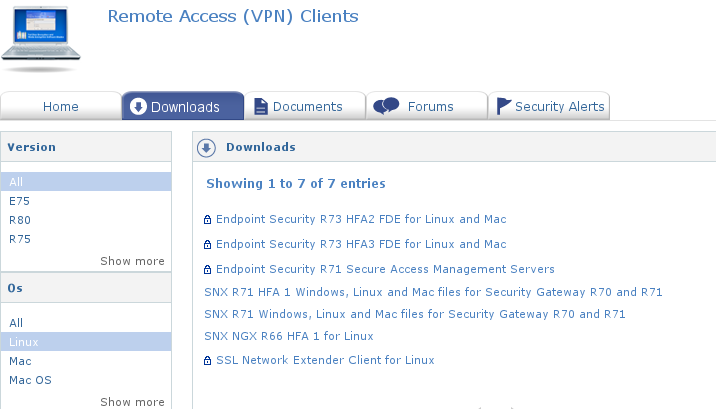 ssl network extender download